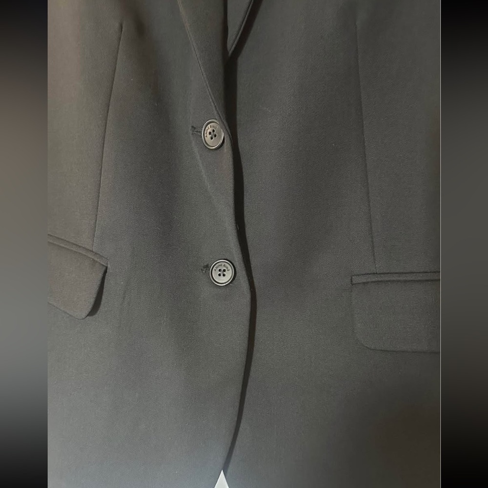 Anine Bing Black classic oversized Quinn Blazer - Picture 2 of 6